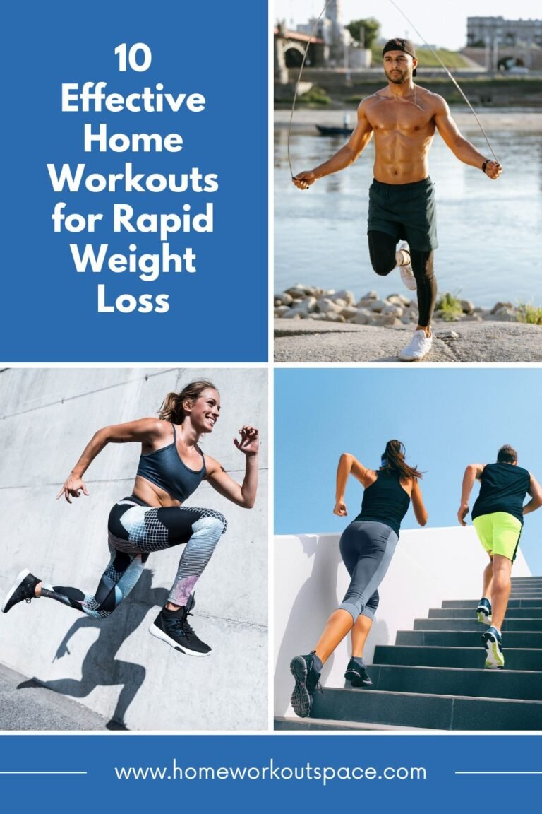 Top 10 Effective Home Workouts for Rapid Weight Loss