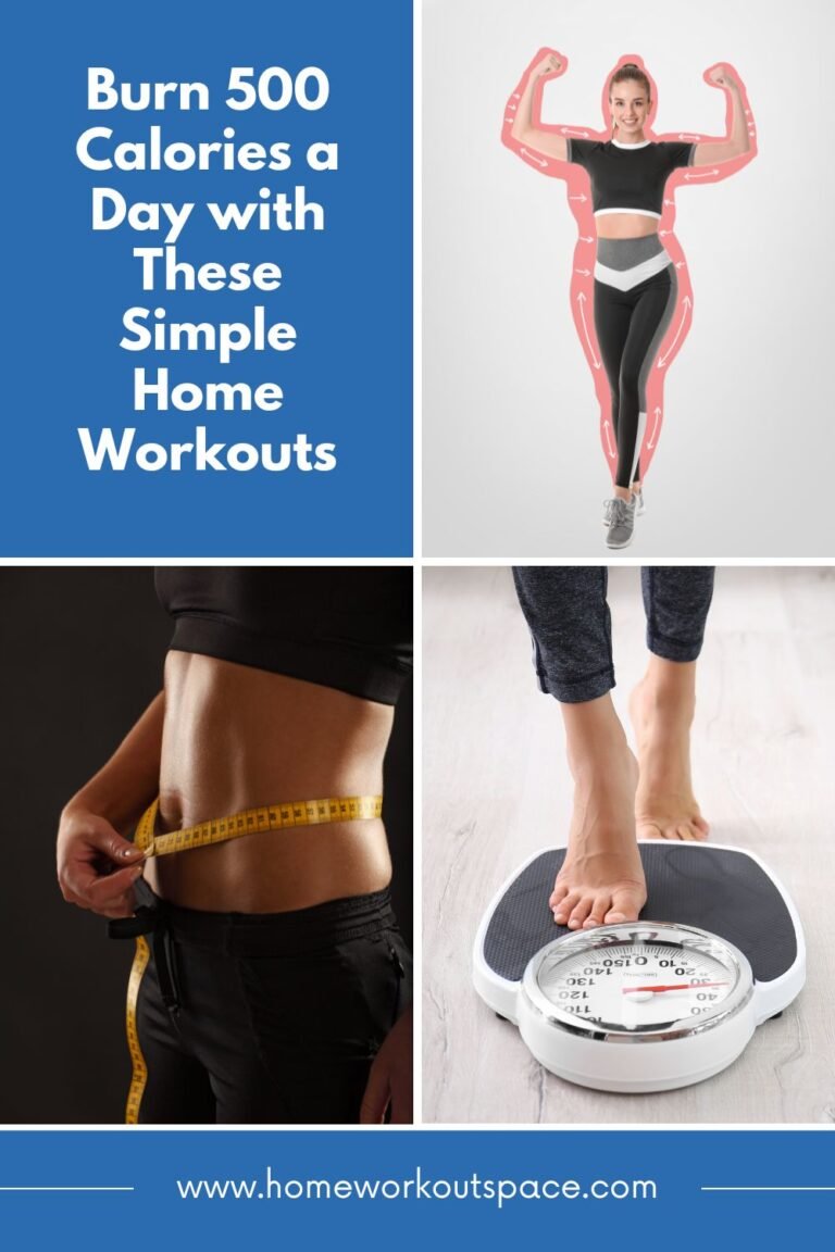 Burn 500 Calories a Day with These Simple Home Workouts