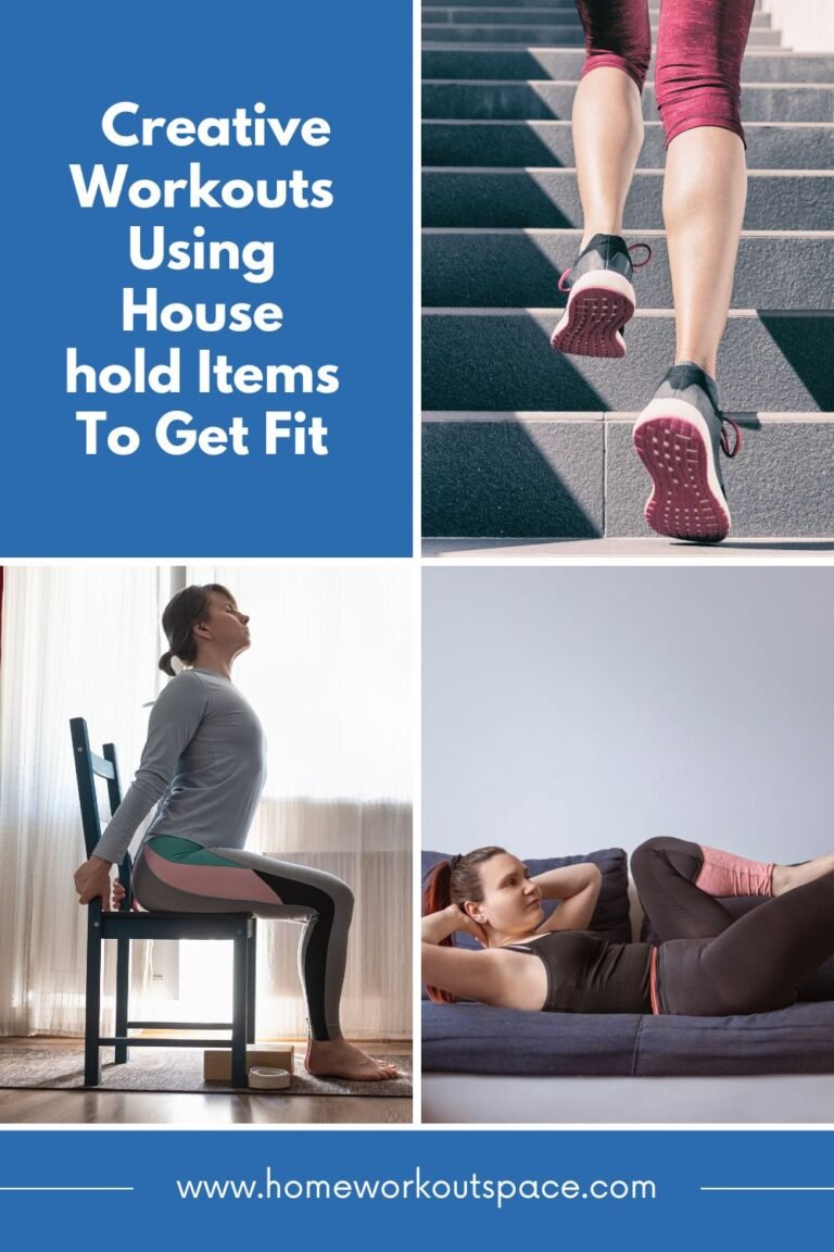 Creative Workouts Using Household Items To Get Fit