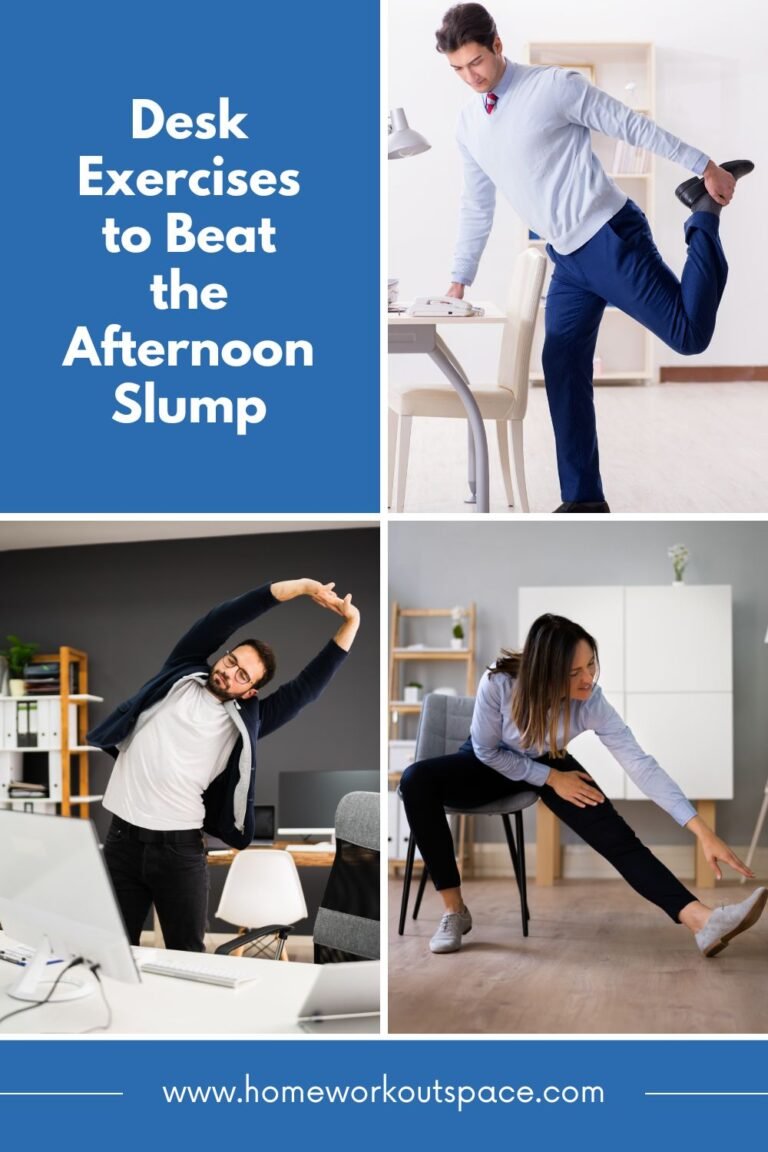Desk Exercises to Beat the Afternoon Slump (Stay Active at Work)