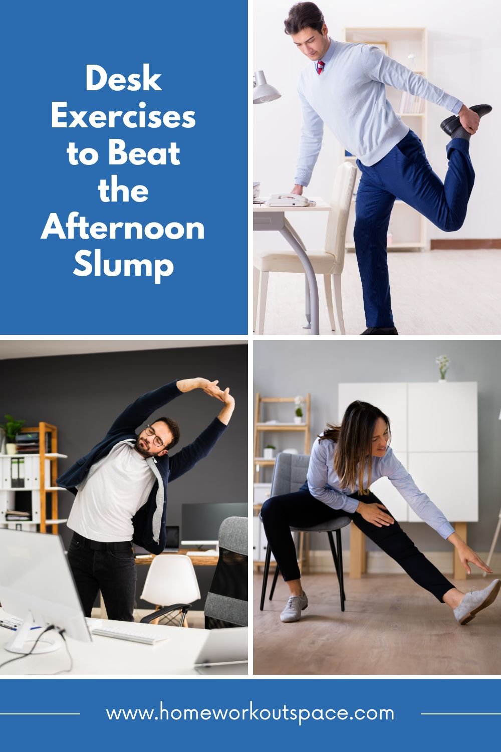 Desk Exercises to Beat the Afternoon Slump
