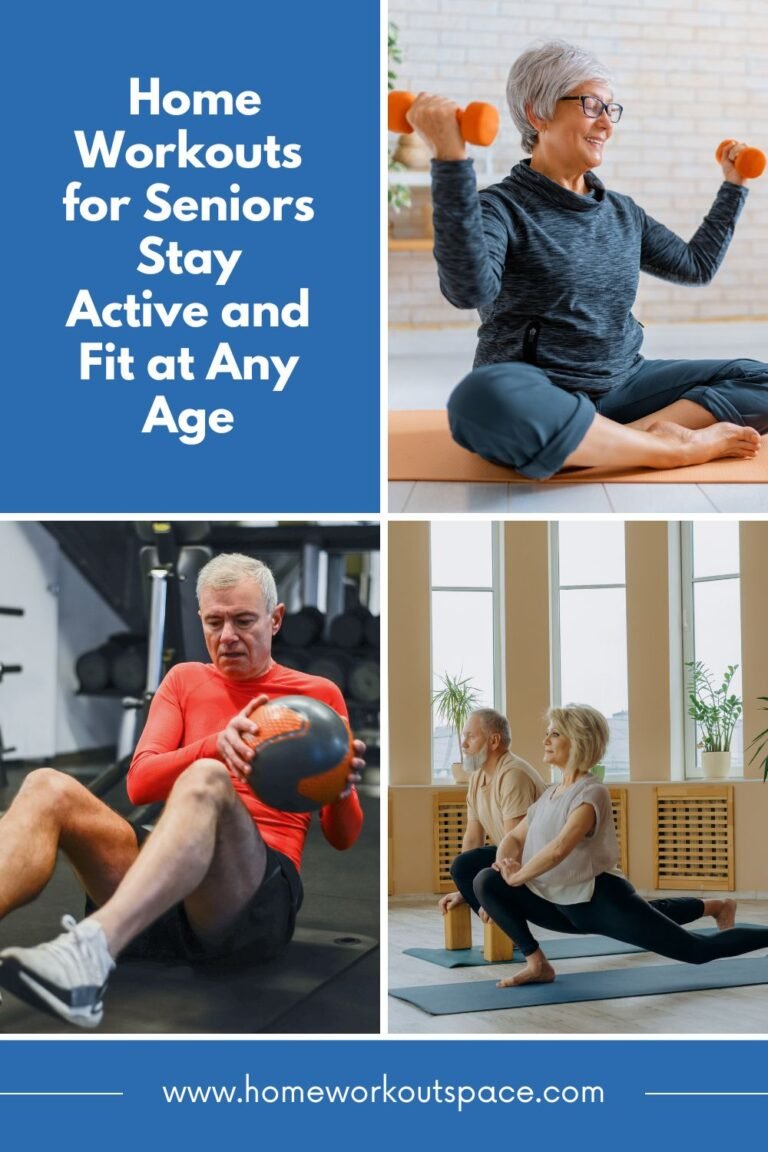 Home Workouts for Seniors: Stay Active and Fit at Any Age