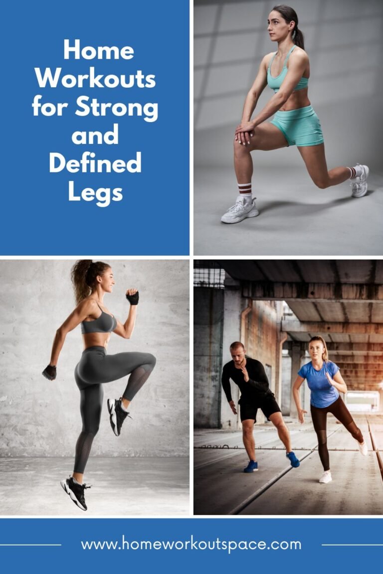 Home Workouts for Strong and Defined Legs
