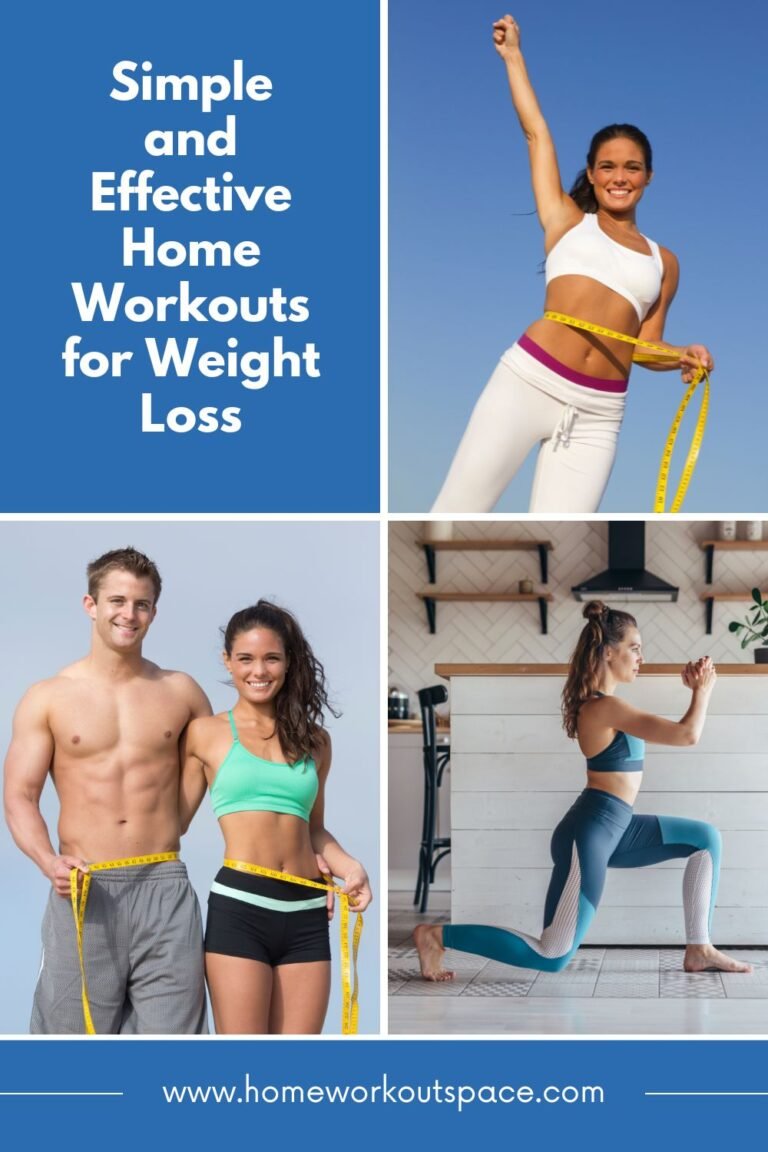 Home Workouts for Weight Loss: Simple and Effective Routines for Beginners