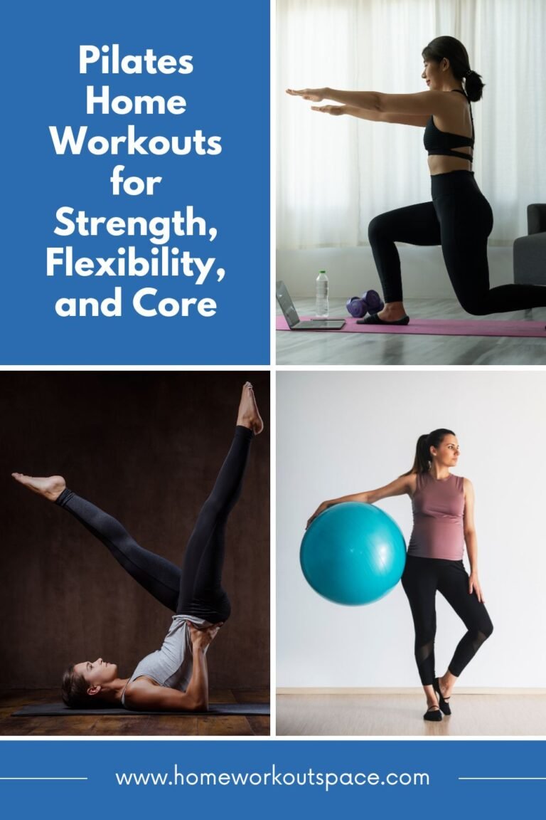 Pilates Home Workouts for Strength, Flexibility, and Core